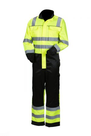 Priha Service huomiovärinen umpihaalari kelta/musta