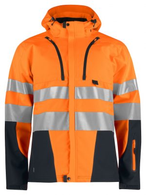 ProJob tekninen softshell-huomiotakki EN ISO 20471, Luokka 3/2