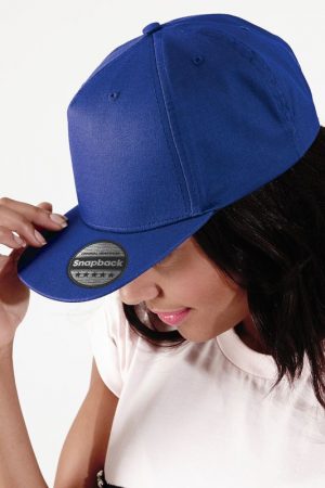 5-paneeli snapback lippis