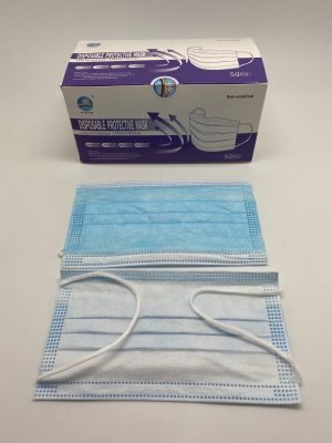 Kertakäyttöinen kasvomaski