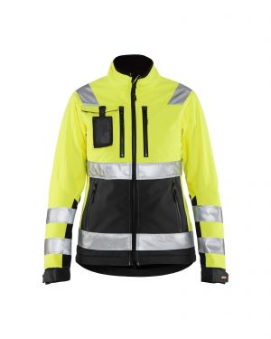 Blåkläder naisten highvis softshelltakki