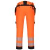 PortwestDX442 Hi-Vis Joustohousut irrotettavilla riipputaskuilla, luokka 2, 4 suuntaan joustava - Image 4
