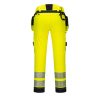 PortwestDX442 Hi-Vis Joustohousut irrotettavilla riipputaskuilla, luokka 2, 4 suuntaan joustava - Image 2