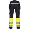 Portwest Hi-Vis riipputaskuhousut, luokka 1, 4 suuntaan joustavat - Image 2