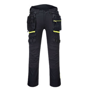 Portwest DX440 housut irrotettavilla riipputaskuilla, 4 suuntaan joustavat