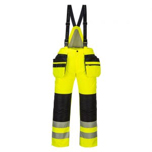 Portwest pw3 huomiotalvihousut riipputaskuilla