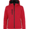 Clique naisten hupullinen topattu softshell takki - Image 7