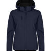 Clique Classic naisten hupullinen softshell takki - Image 4