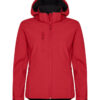 Clique Classic naisten hupullinen softshell takki - Image 3