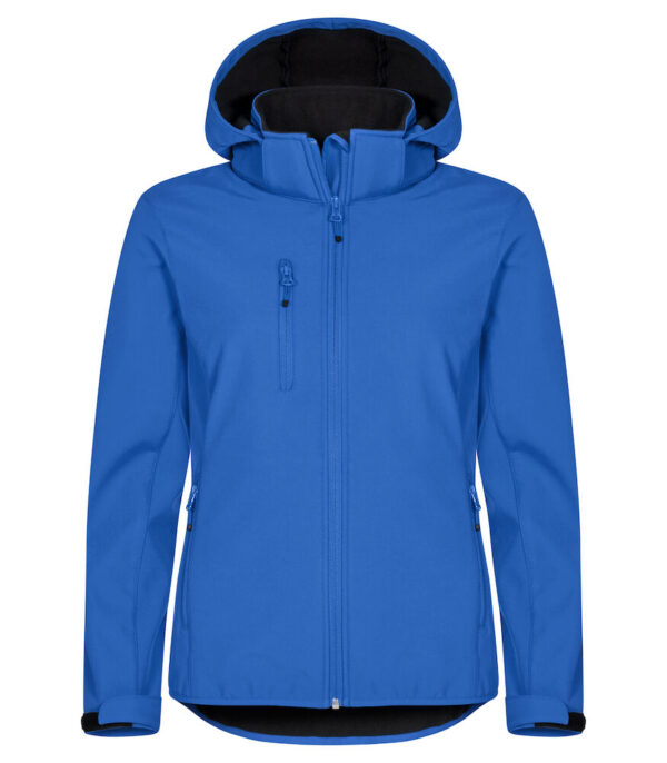 Clique Classic naisten hupullinen softshell takki