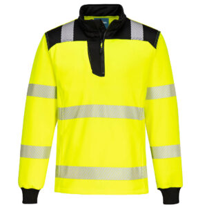 Portwest PW3 Hi-Vis 1/4 vetoketju College-pusero