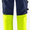 Fristads high vis Green rakentajan stretch housut 2643 - Image 2