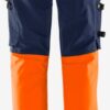 Fristads high vis Green rakentajan stretch housut 2643 - Image 4