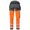 Portwest EV4 Hi-Vis 1-luokan joustavat housut irroitettavilla riipputaskuilla - Image 4