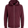 Jack & Jones Basic unisex vetoketjuhuppari - Image 3