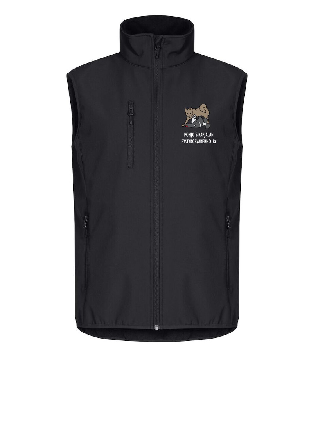 Pystykorvakerhon Classic Softshell-liivi, miestenmalli