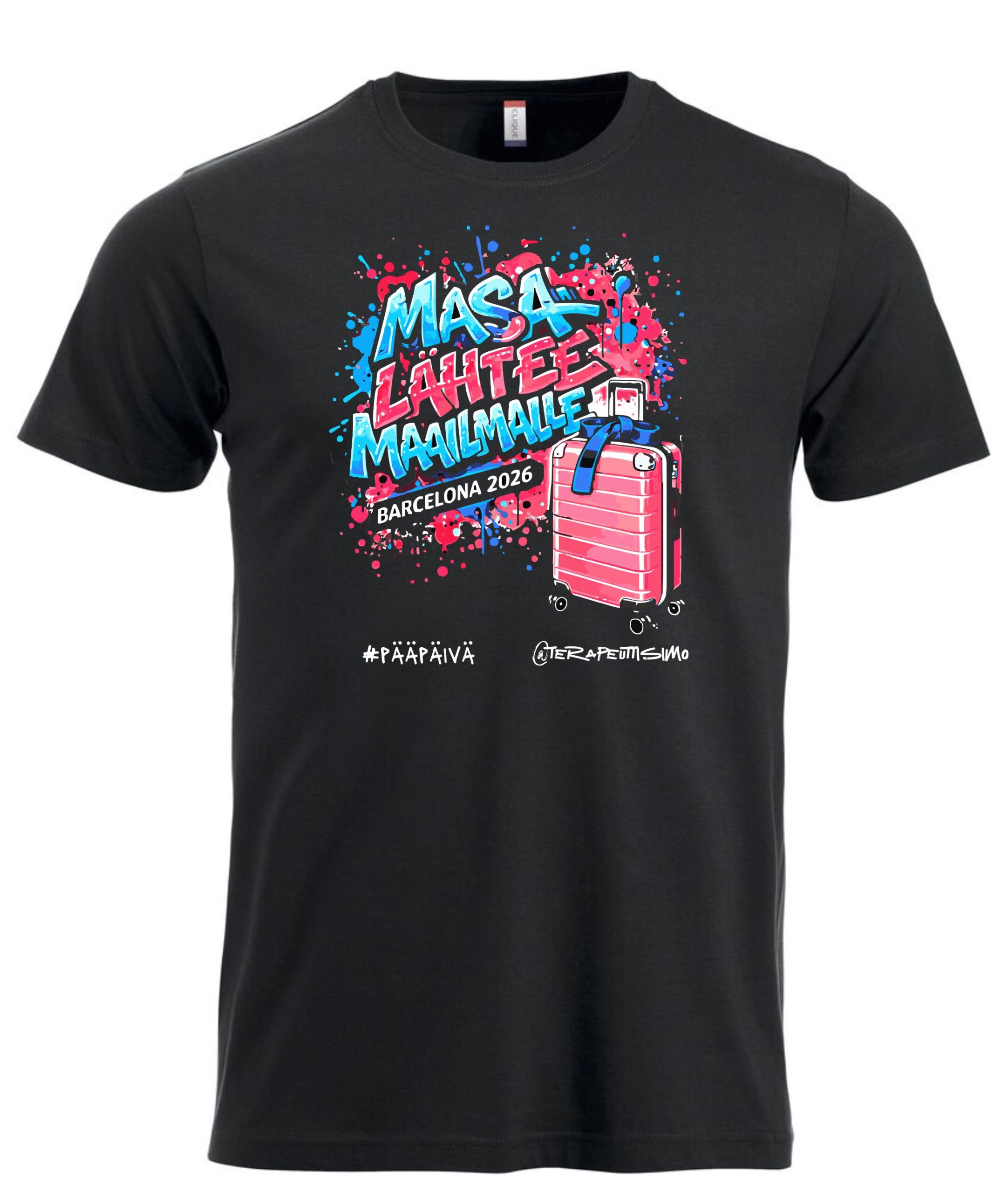 Masa Lähtee maailmalle T-paita